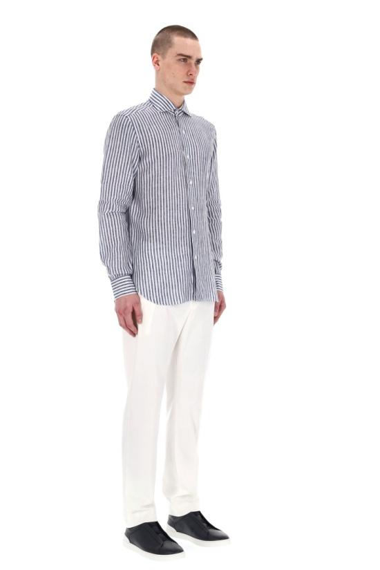 25SS 발바 셔츠 LIU13P0147066 U 20004 Blue - BARBA