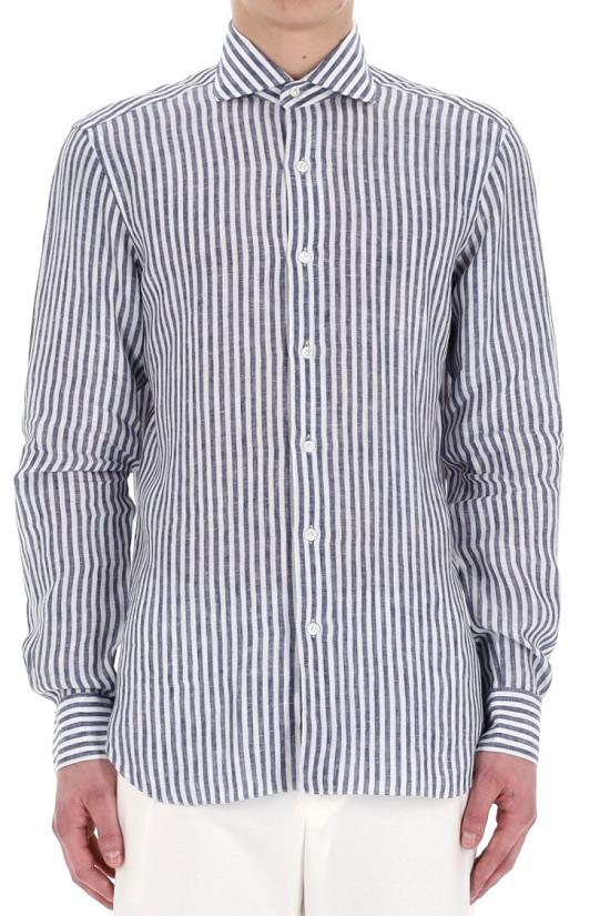 25SS 발바 셔츠 LIU13P0147066 U 20004 Blue - BARBA