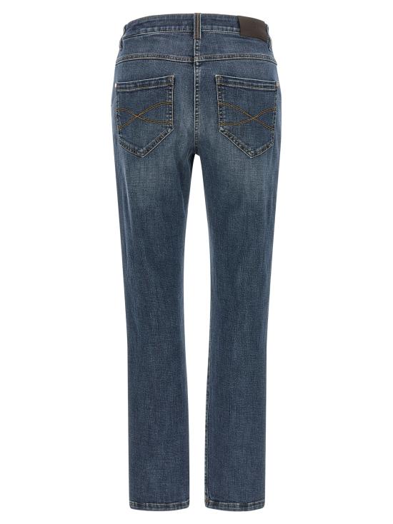 26FW 브루넬로 쿠치넬리 데님 팬츠 MB065P5679C8339 Blue - BRUNELLO CUCINELLI