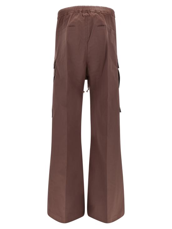 26FW 릭 오웬스 트레이닝/조거 팬츠 RU02F4339TE86 Brown - RICK OWENS