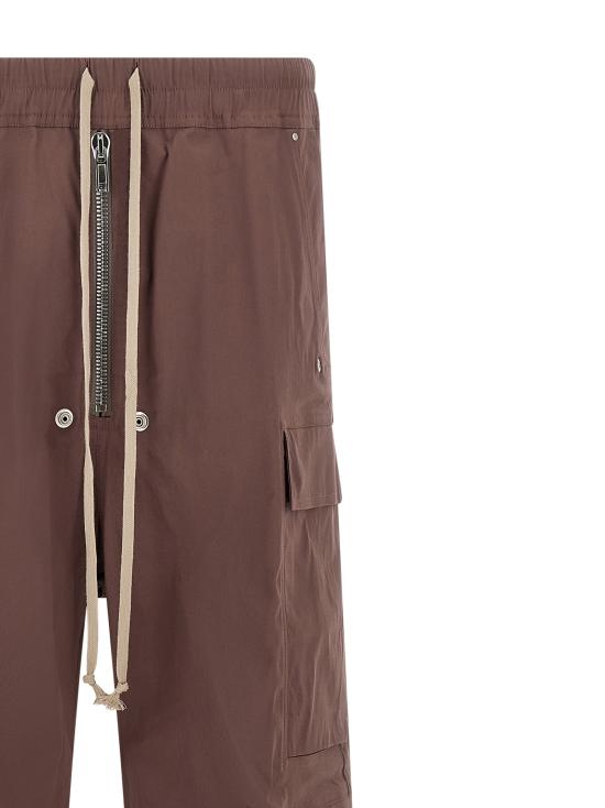 26FW 릭 오웬스 트레이닝/조거 팬츠 RU02F4339TE86 Brown - RICK OWENS