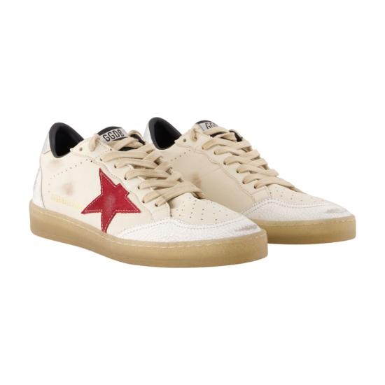 26FW 골든구스 스니커즈 GMF00117 F008742 15987 beige - GOLDEN GOOSE