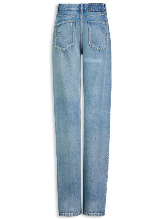 26FW 알라이아 데님 팬츠 AA9P1274D023C A20 DIRTY WASH - ALAIA