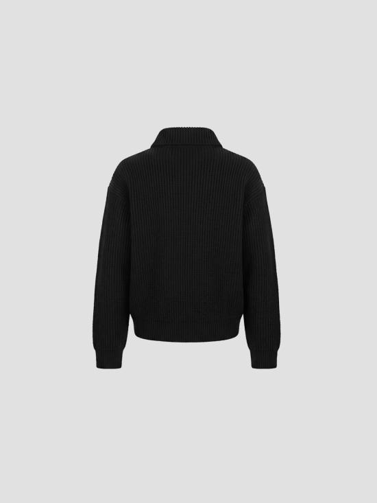 26FW 드리스 반 노튼 가디건 0212214707 900 BLACK - DRIES VAN NOTEN