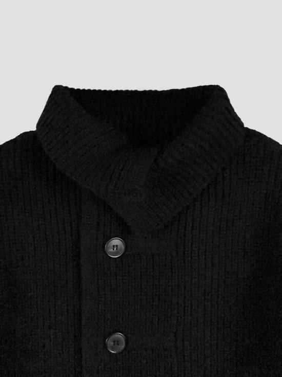 26FW 드리스 반 노튼 가디건 0212214707 900 BLACK - DRIES VAN NOTEN