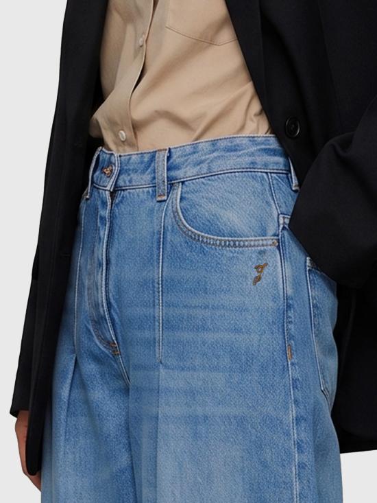 26FW 자크뮈스 스트레이트 팬츠 PAW00609 BLUE - JACQUEMUS