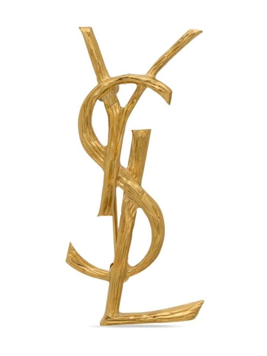 26FW 생로랑 오피움 YSL 브로치 748486 Y1500 8007 OR LAITON