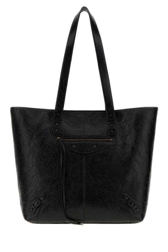 26FW 발렌시아가 르 시티 카바스 백 8731742ABEK 1000 Black