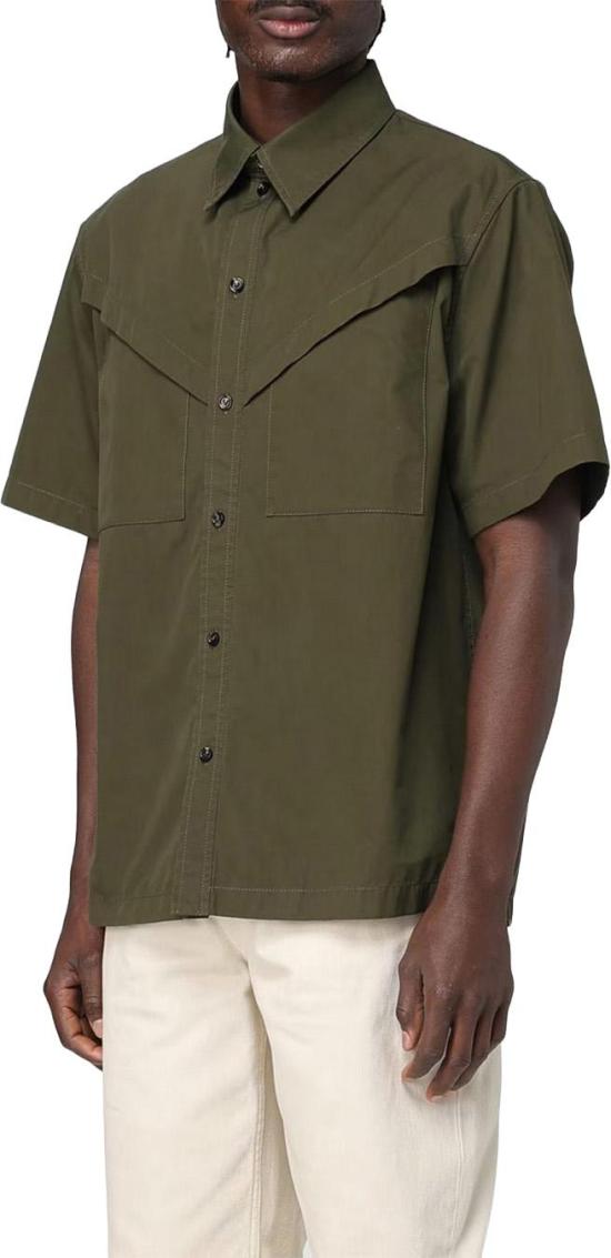 25SS 보테가베네타 탑 816765VCS0 DONKERGREEN - BOTTEGA VENETA