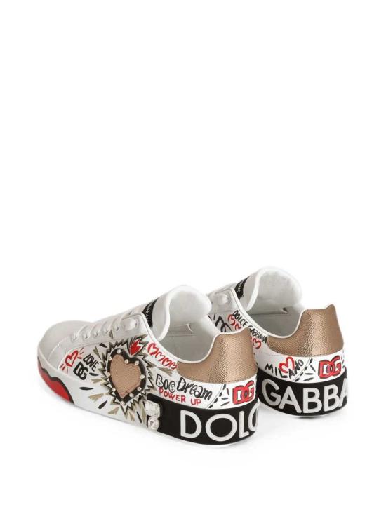 26FW 돌체앤가바나 스니커즈 CK2466A3L90 8G022 BIANCO ORO ANTICO - DOLCE & GABBANA