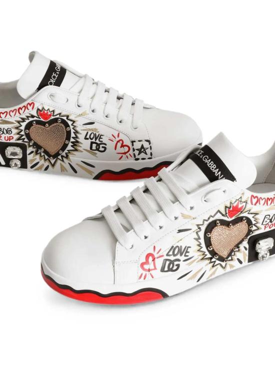 26FW 돌체앤가바나 스니커즈 CK2466A3L90 8G022 BIANCO ORO ANTICO - DOLCE & GABBANA