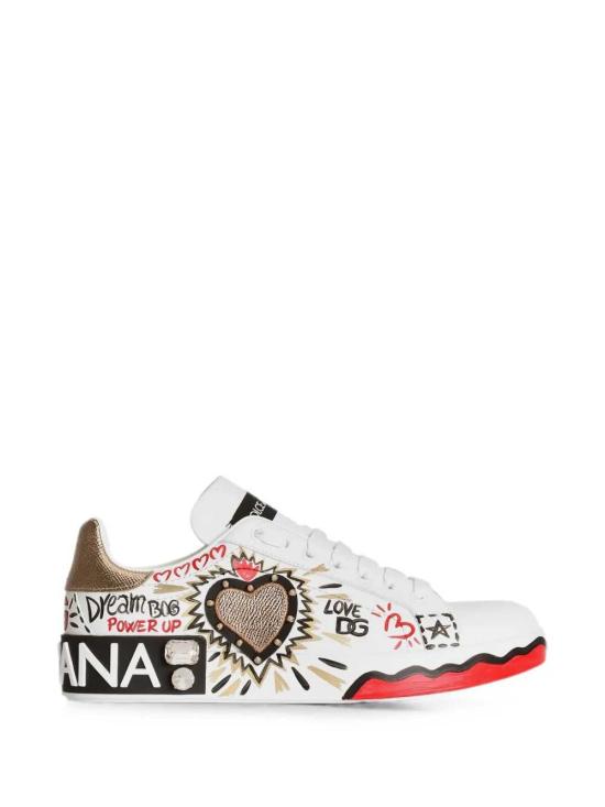 26FW 돌체앤가바나 스니커즈 CK2466A3L90 8G022 BIANCO ORO ANTICO