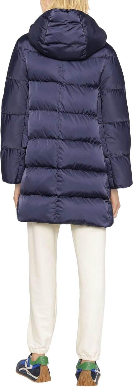 26FW 에르노 새틴 A-셰이프 재킷 PI1304D12170Z9202 NAVY - HERNO