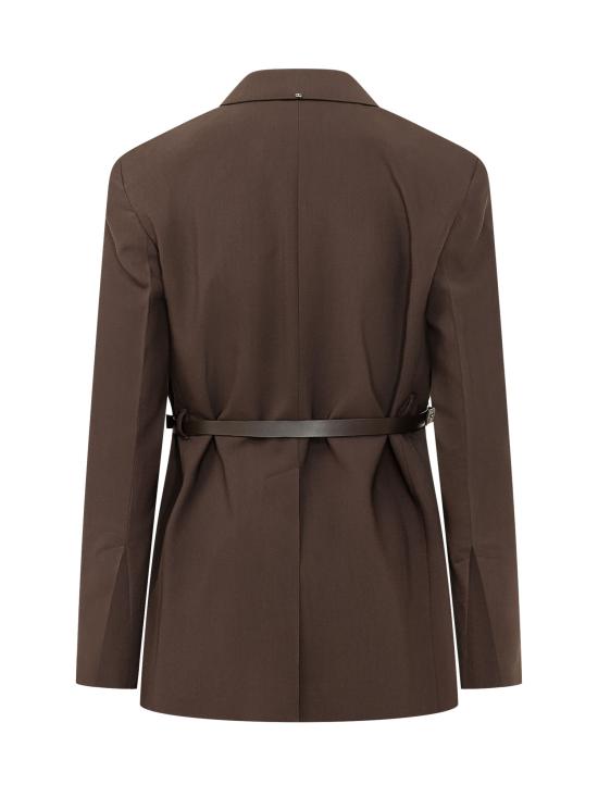 26FW 스포트막스 수트 자켓 2622046011600 002 CIOCCOLATO - SPORTMAX