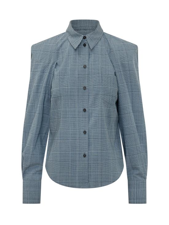 26FW 이로 셔츠 WP18LIDJA BLE08 MIXED BLUE CHECK