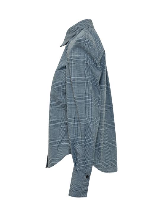 26FW 이로 셔츠 WP18LIDJA BLE08 MIXED BLUE CHECK - IRO