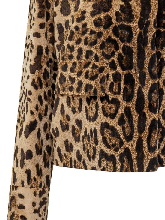 26FW 막스마라 스튜디오 자켓 2626046061600 001 LEOPARDO - MAX MARA STUDIO