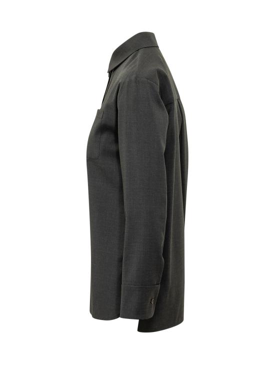 26FW 에스막스마라 셔츠 2629196061600 016 CARBONE - 'S MAX MARA