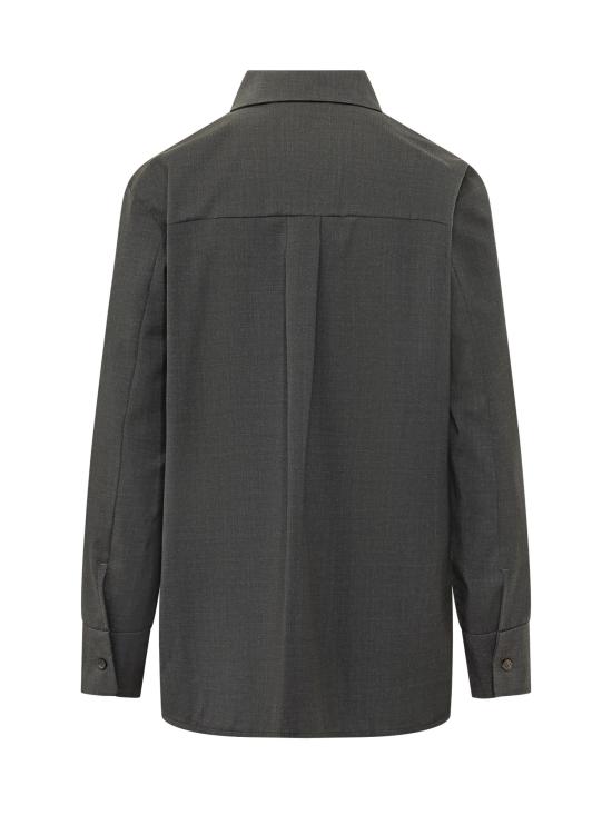 26FW 에스막스마라 셔츠 2629196061600 016 CARBONE - 'S MAX MARA