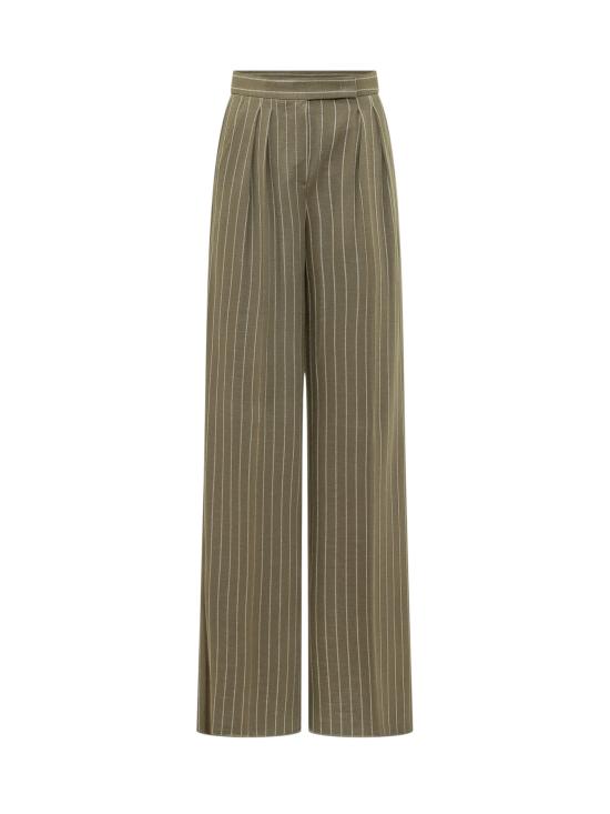 26FW 막스마라 스트레이트 팬츠 2621786071600 001 FONDO KHAKI