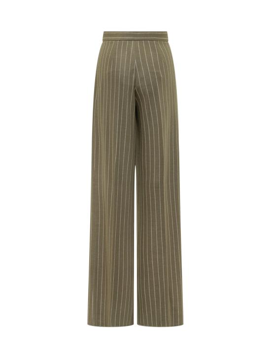 26FW 막스마라 스트레이트 팬츠 2621786071600 001 FONDO KHAKI - MAX MARA