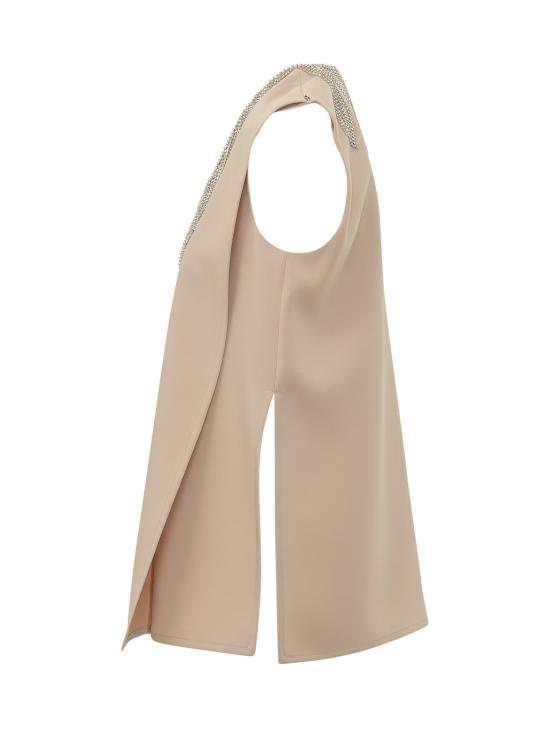 26FW 스포트막스 민소매 티셔츠 2622166031600 001 BEIGE - SPORTMAX
