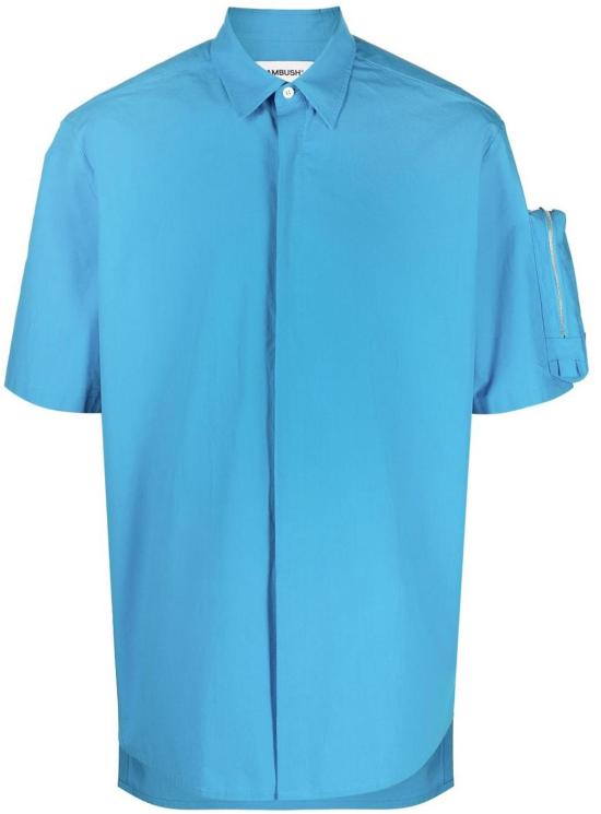  엠부시 셔츠 BMGA043S22FAB0024310 BLUE