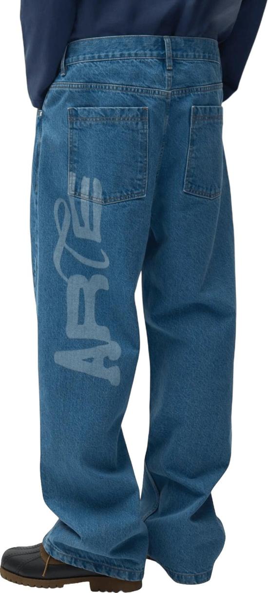 26FW 아르떼 앤트워프 데님 팬츠 ARTEANTWERP181P1488BLEACHEDENERGYJEANSSTRAIGHTJEANSLIGHTBLUE - ARTE ANTWERP