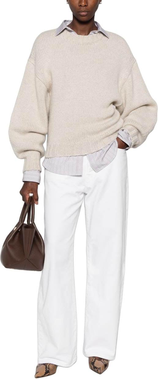 26FW 케이트 GEMMA 스웨터 GEMMA 스웨터 18273645869 WHITE - KHAITE