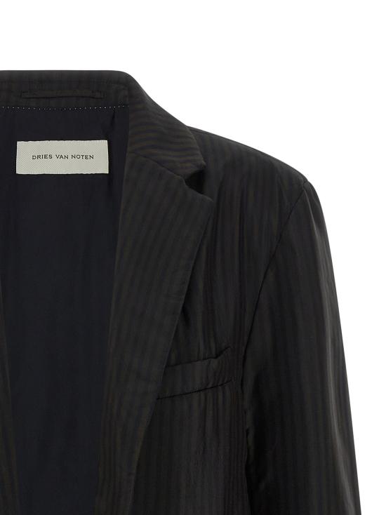 26FW 드리스 반 노튼 수트 자켓 블러시 블레이저스 브라운 - DRIES VAN NOTEN
