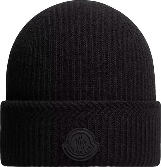 26FW 몽클레어 모자 MONCLER3B00007M4281999LOGOBEANIEBLACK
