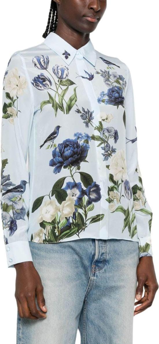 26FW 앨리스 앤 올리비아 블라우스 CC606P23019I101 LICHTBLUE - ALICE & OLIVIA