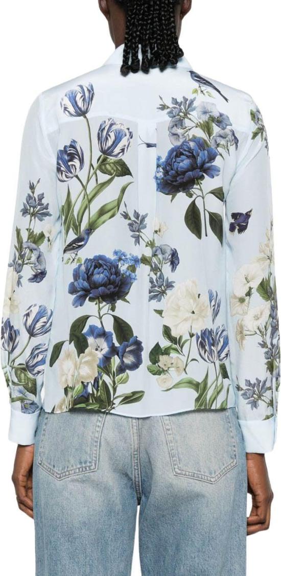 26FW 앨리스 앤 올리비아 블라우스 CC606P23019I101 LICHTBLUE - ALICE & OLIVIA