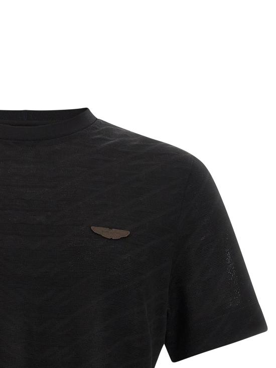 26FW 휴고보스 반팔 티셔츠 C-Thompson 180 티셔츠 블랙 - HUGO BOSS