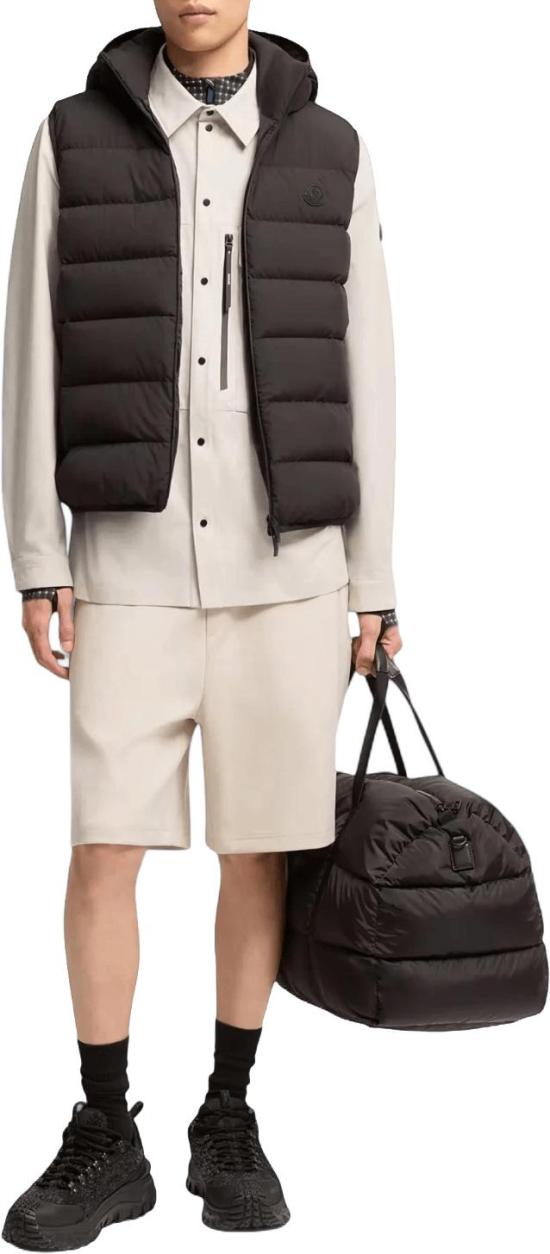 26FW 몽클레어 아우터 MONCLER1A00092599KJ999ARINELLAVESTBLACK BROWN - MONCLER