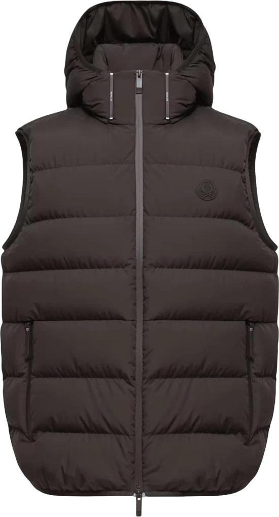 26FW 몽클레어 아우터 MONCLER1A00092599KJ999ARINELLAVESTBLACK BROWN