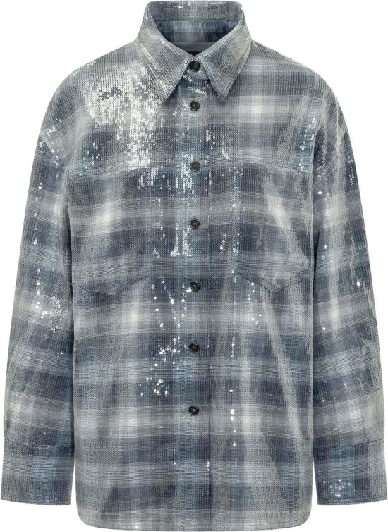 26FW 핑코 셔츠 107144A3FDEE3 GREY