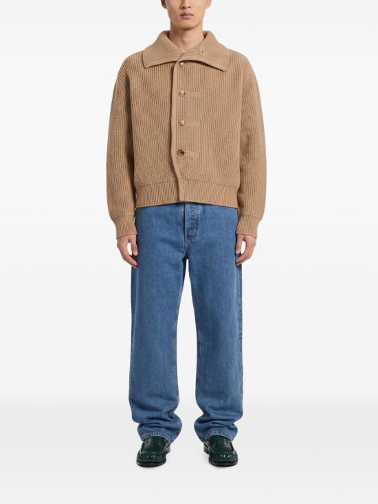 26FW 드리스 반 노튼 가디건 262 021221 4707 106 Champagne - DRIES VAN NOTEN