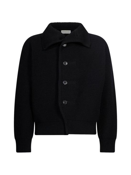 26FW 드리스 반 노튼 가디건 262 021221 4707 900 Black