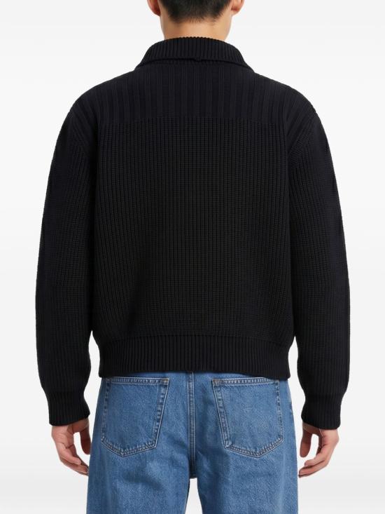 26FW 드리스 반 노튼 가디건 262 021221 4707 900 Black - DRIES VAN NOTEN