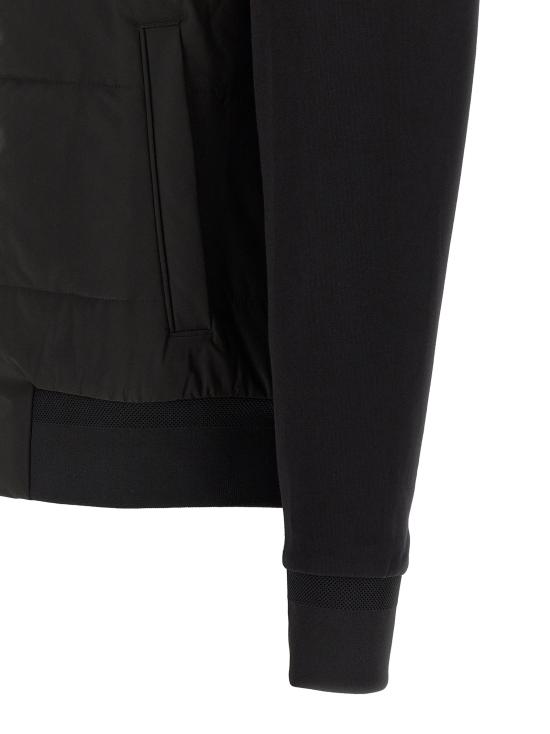 26FW 휴고보스 봄버 자켓 H-Skiles 100 스웨트셔츠 블랙 - HUGO BOSS