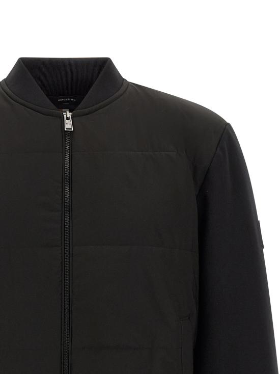 26FW 휴고보스 봄버 자켓 H-Skiles 100 스웨트셔츠 블랙 - HUGO BOSS