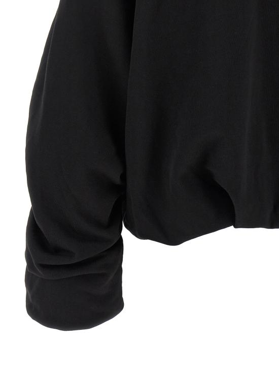 26FW 드리스 반 노튼 후드 티셔츠 하넷 스웨트셔츠 블랙 - DRIES VAN NOTEN