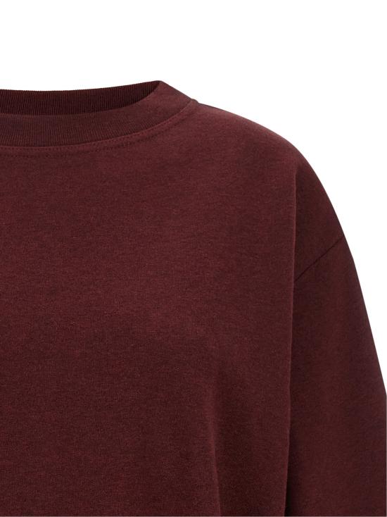 26FW 드리스 반 노튼 긴팔 티셔츠 하세르피엘라 스웨트셔츠 보르도 - DRIES VAN NOTEN