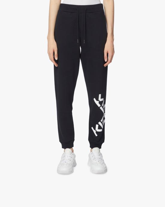 26SS 겐조 트레이닝/조거 팬츠 FA62PA7224MS 99 Black NERO - KENZO