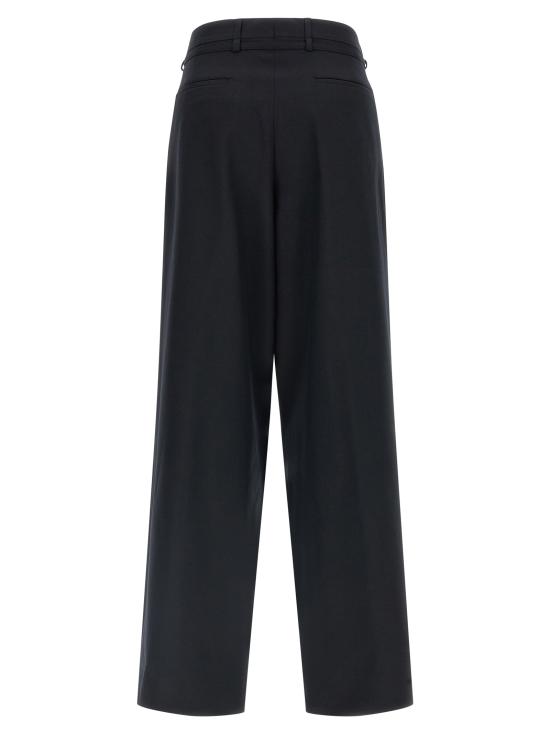 26FW 드리스 반 노튼 스트레이트 팬츠 피치 팬츠 블랙 - DRIES VAN NOTEN
