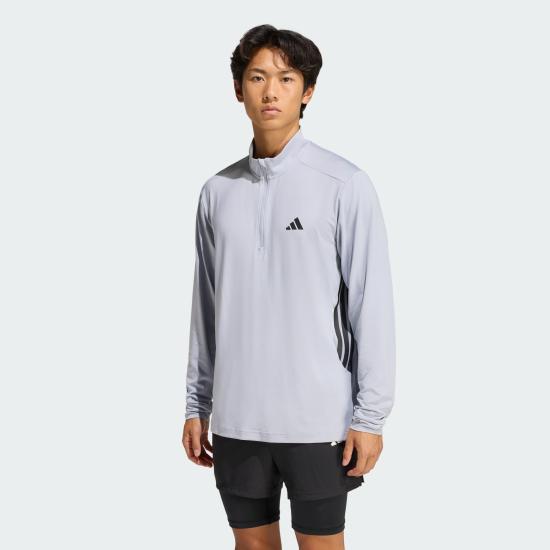  아디다스 긴팔 티셔츠 KQ7478 Halo Silver DOM - ADIDAS