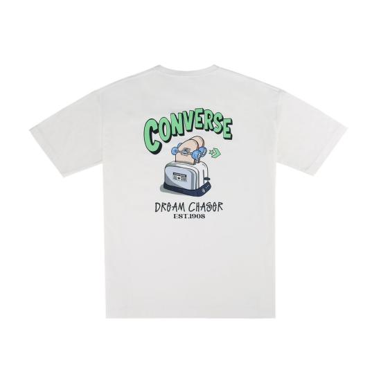  컨버스 반팔 티셔츠 MCJ751 W2Y DOM - CONVERSE