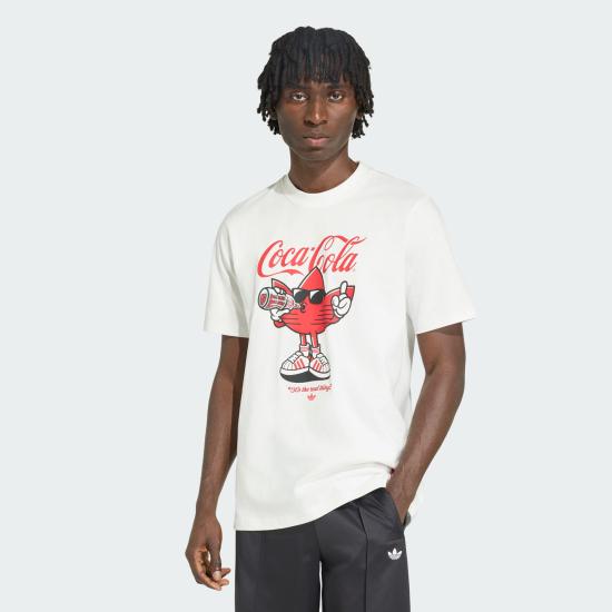  아디다스 반팔 티셔츠 KY2109 White DOM - ADIDAS