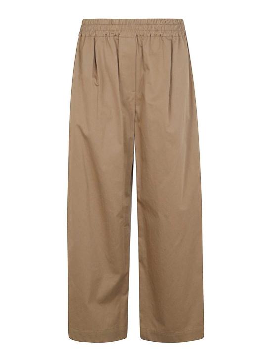 25FW 위켄드막스마라 스트레이트 팬츠 GOLFO2615131102600005 Brown